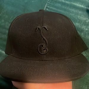 Black on Black Sprout Grassroots California Hat